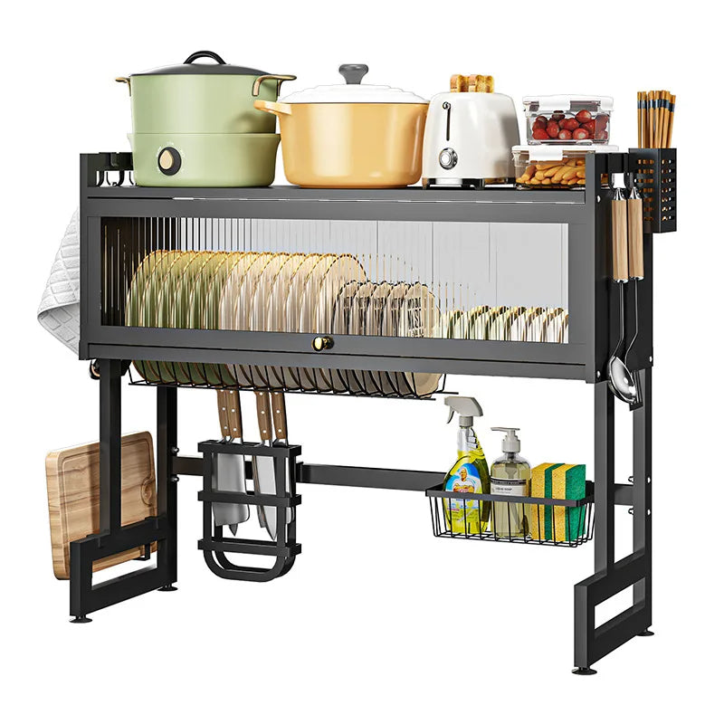 The 3 adjustable height Dish Drainer